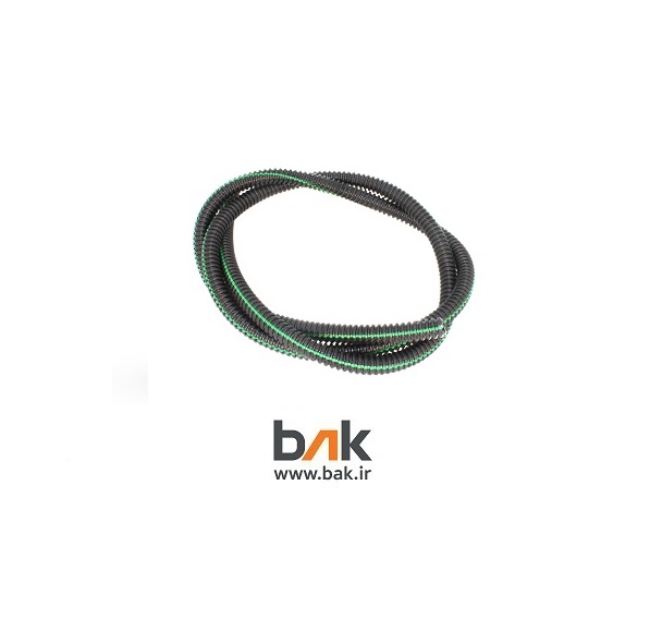 لوله خرطومی سیم کشی خودرو مدل چاکدار سایز 9 میلیمتر